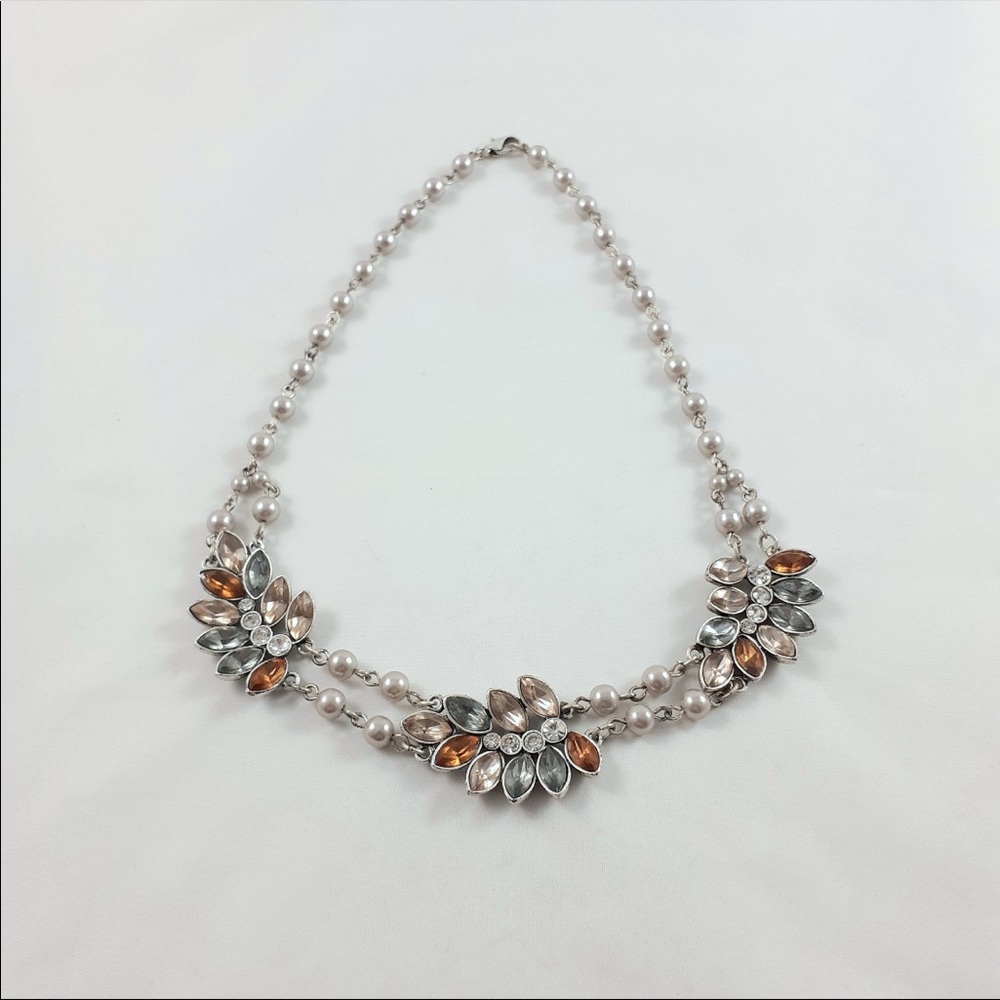 Vintage Czech Crystal Necklace